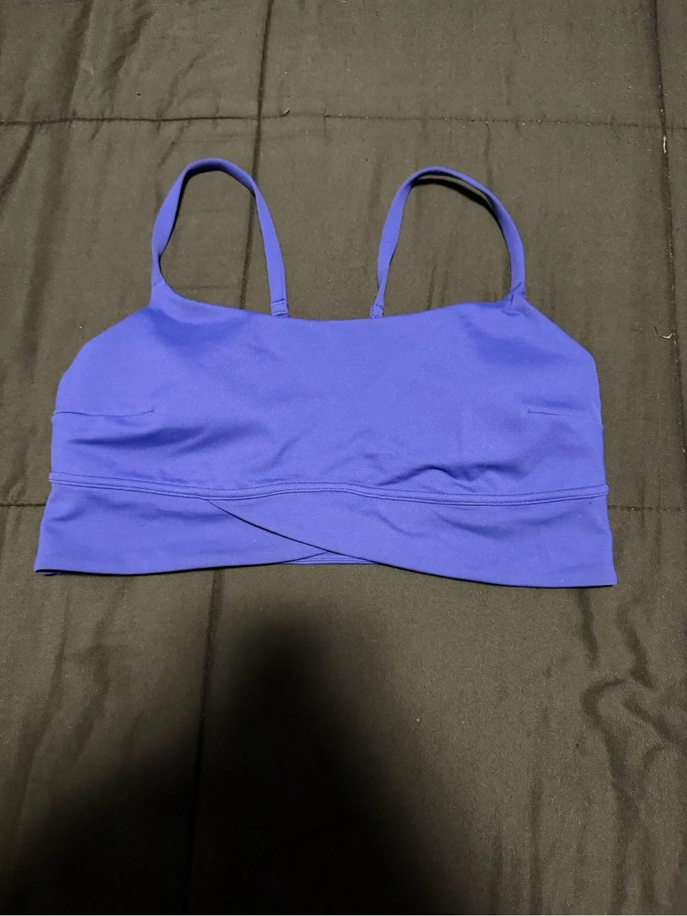 Women’s Blue Seamless Bralette - Comfortable Support